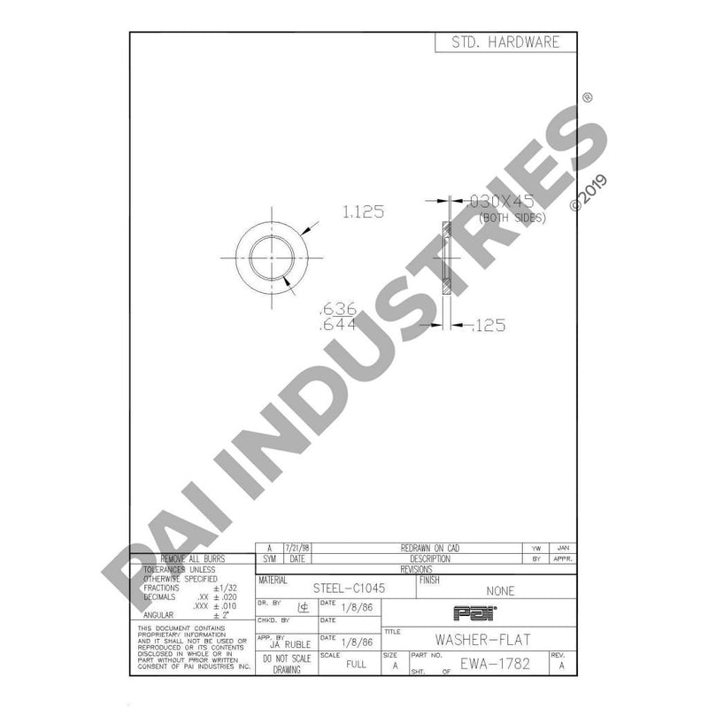 WASHER 711GC1146