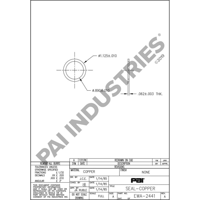 WASHER 39AX23