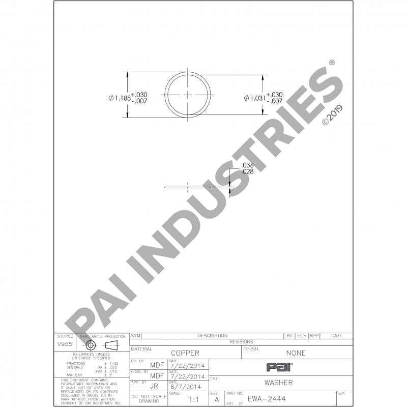 WASHER 79-WMR2041405X