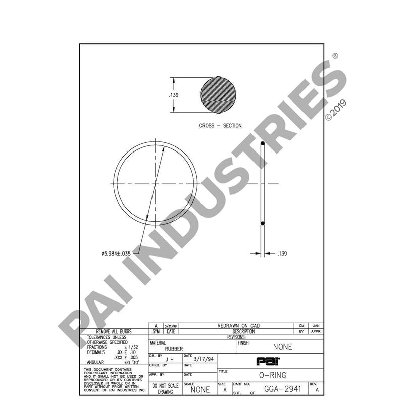 O-RING 56AX347