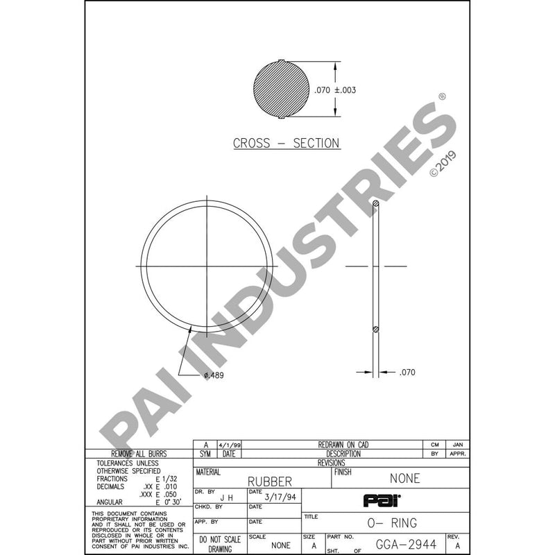 O-RING 56AX540