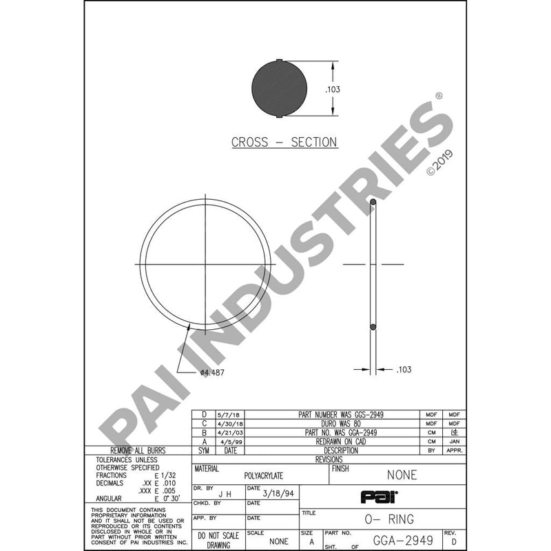 O-RING 56AX541