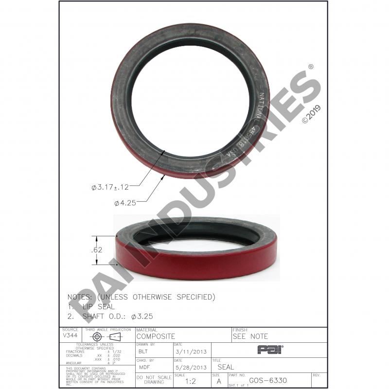 REAR SEAL 88AX248BP2