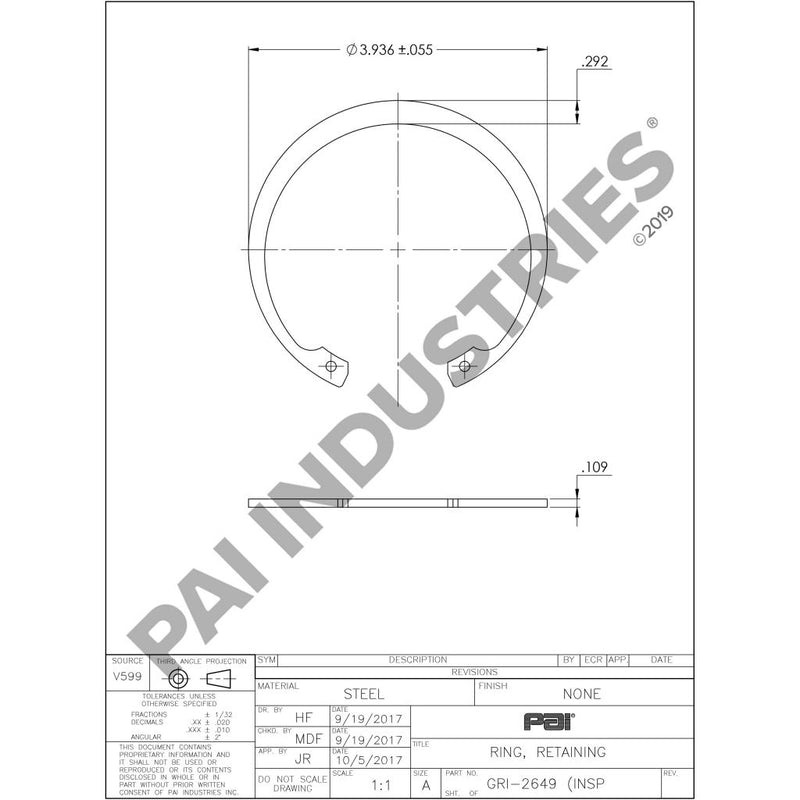 SNAP RING 97AX172