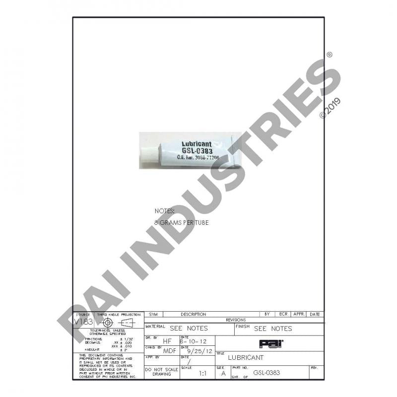 LUBRICANT 3088-71206