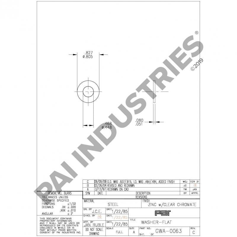 WASHER 35AX1542