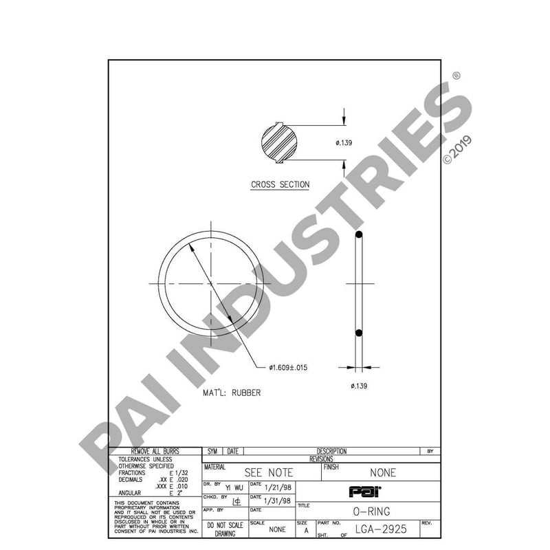 O-RING 745-246083