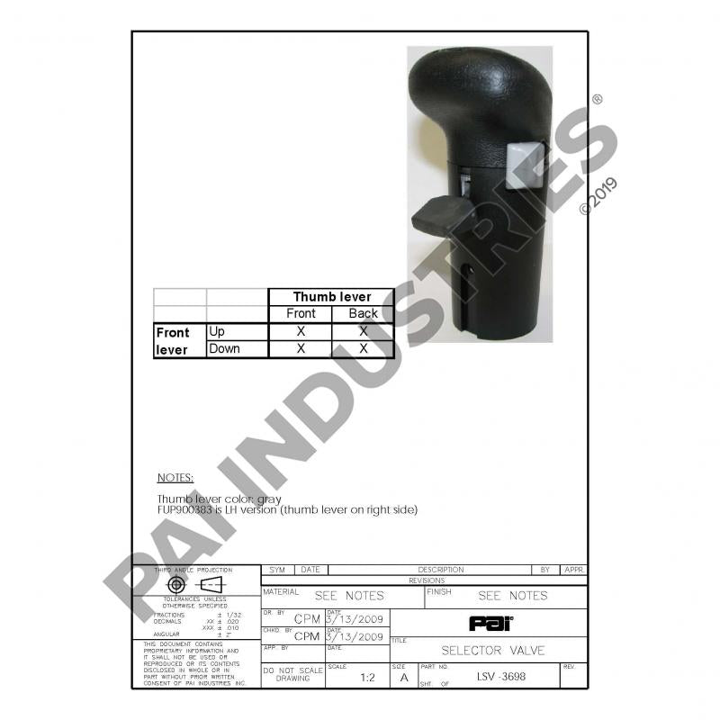 VALVE 3088-A6918
