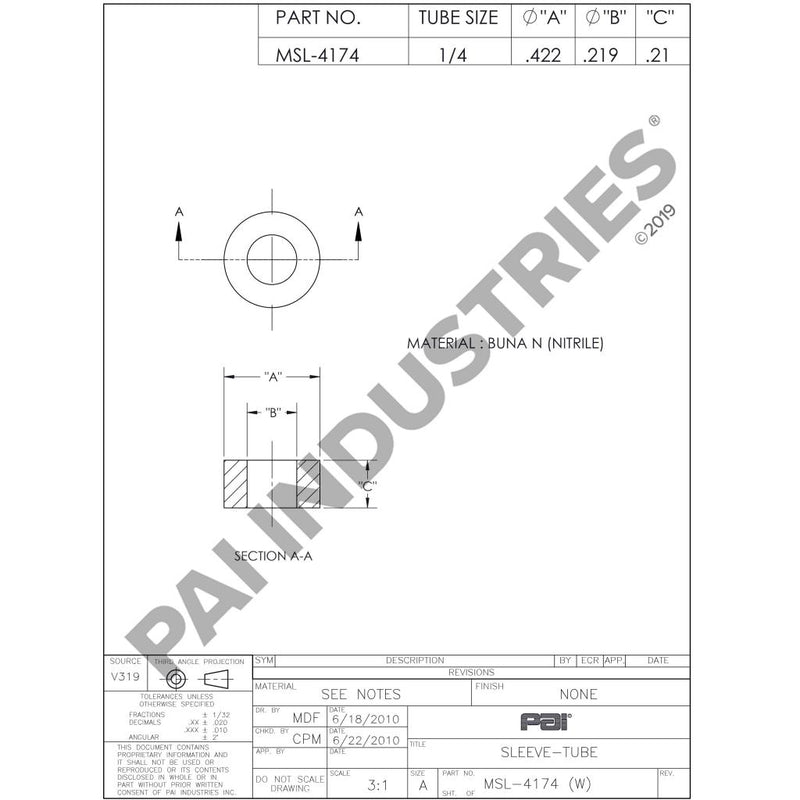 COMPRESSION FITTING 52AX36