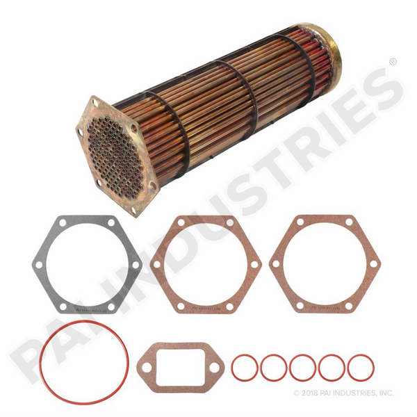 Mack Oil Cooler 85132267 - Heavy Duty Truck Cooling System Component