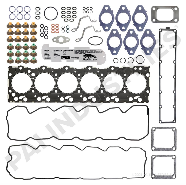 CUMMINS QSB/ISB UPPER GASKET KIT 3966342 (Oversize Bore and Top Hat Valve Seal)